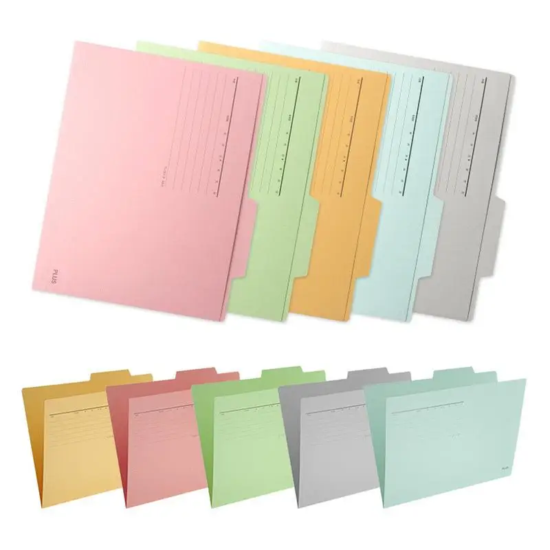 Креативная бумажная версия папка для бумаг classification File Folder Re-Orders Быстрая и удобная для студентов или офицеров