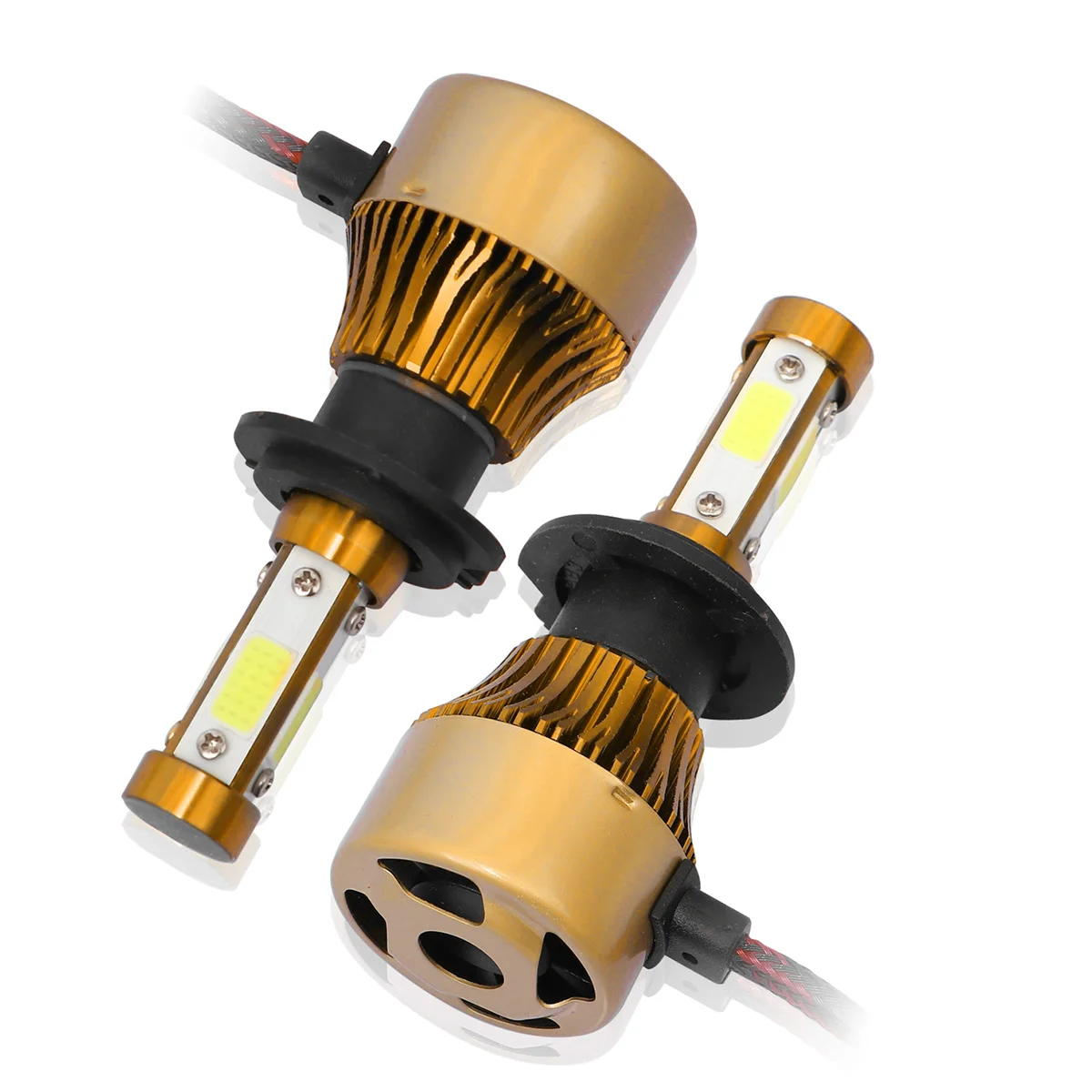 2pcs 8000LM 6500K Auto Headlamp Headlights Led Light 12v 24v LED Lamp