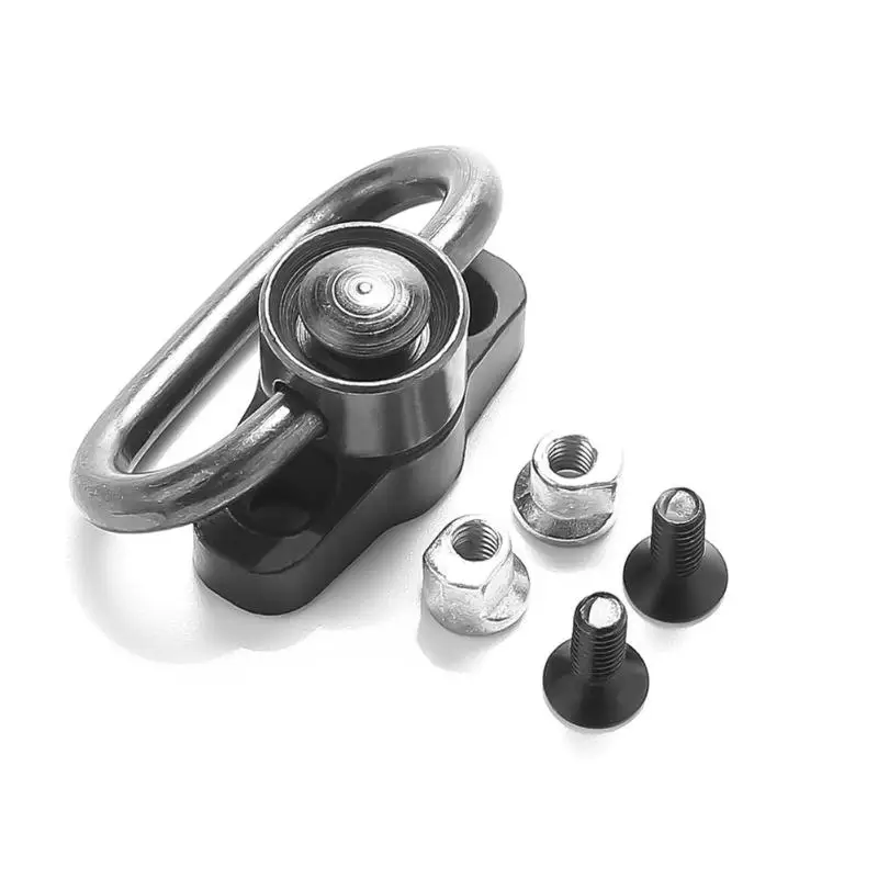 

Steel Push Button SliSteel Push Button Quick Release QD Sling Swivel Adapter Mount Quick Detach with Keymod Base Attachment