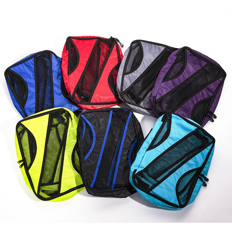 

5pcs/set Fashion Double Zipper Waterproof Polyester Men and Women Luggage Travel Bags packing cubes