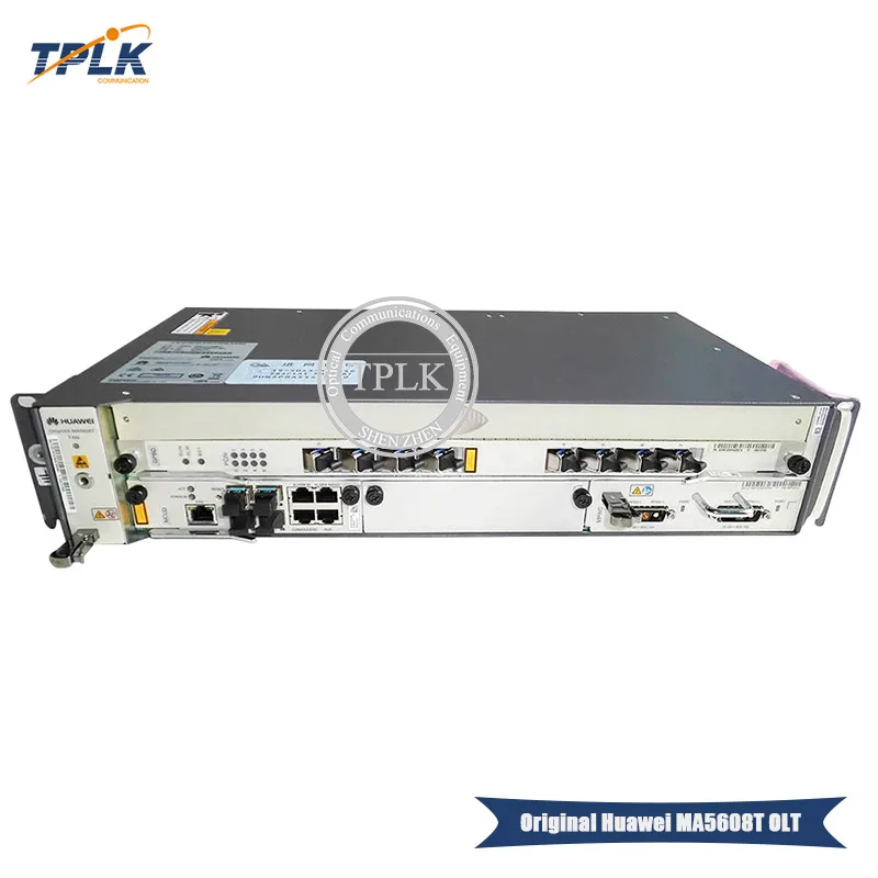 200 Гбит/с, 20 Гбит/с/емкость слота, Хуа Вэй GPON OLT MA5608T с 1G MCUD+ MPWD(110-250 v), 2 RU, 1" Монтажная стойка OLT