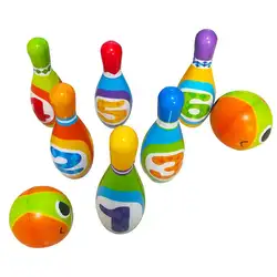 Забавный детский открытый Забавный мини-боулинг на открытом воздухе детские игры боулинг набор взаимодействие Досуг обучающий игрушечные