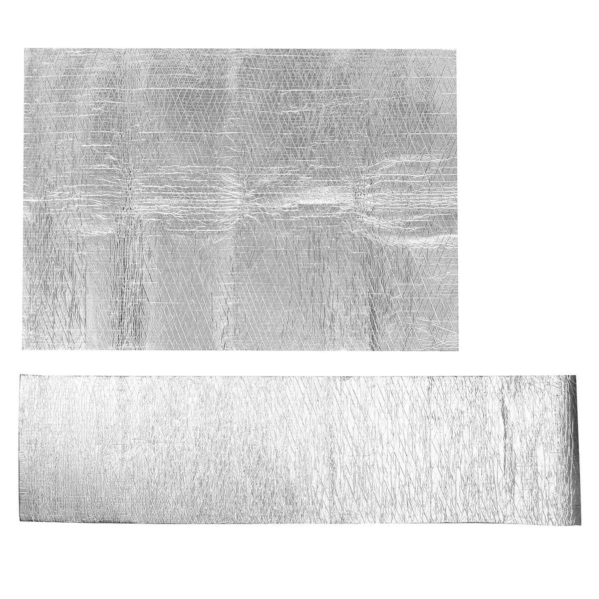 Online 7mm 500*2000 1000*1500mm coche Hood motor Firewall tapete térmico Deadener sonido a prueba de ruido aislamiento pegatina de papel de aluminio