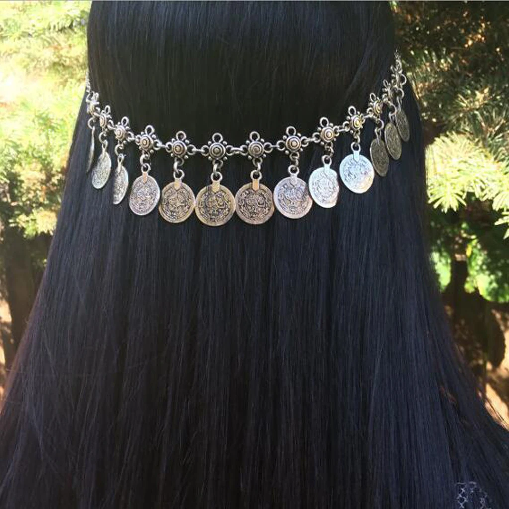 Gypsy Festival Tassels Head Chain Headpiece Hair Band Headband Headdress CO Gypsy Festival Tassels Head Chain Headpiece Hair Band Headband Headdress CO