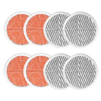 

8 Pack Spin Mop Pads Replacement For Bissell Spinwave 2124, 2039, 2037 Series Powered Hard Floor Mop