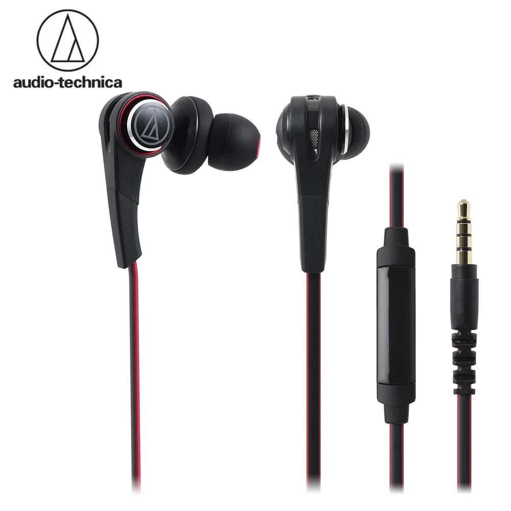 Audio-Technica ATH-CKS770iS 3,5 мм проводные наушники с микрофоном стерео звук наушники динамическая гарнитура для телефонов планшет