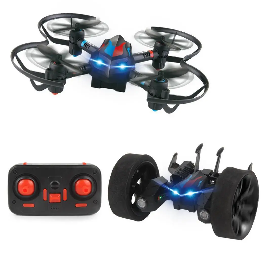 Новый 360 градусов рулон флип DIY деформация 2 4 ГГц RC самолет Квадрокоптер 50 минут