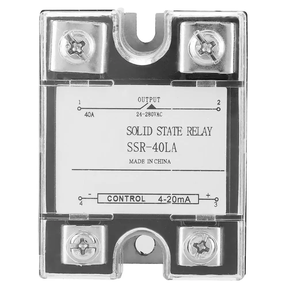 

voltage relay SSR-40LA 40A Solid State Relay Module for Industrial Automation Process latching relay Wholesale