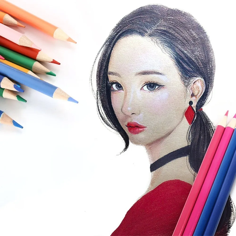 

HOT Genuine 120 color cute oily color cartoon water-insoluble graffiti lead school-supplies pencil pen stationery-stationery