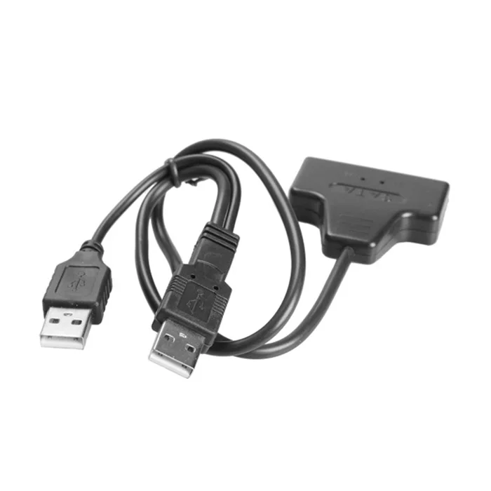 Кабель адаптер USB 2 0 для SATA 7 + 15 Pin 22Pin 5 дюймового жесткого диска IJS998| |