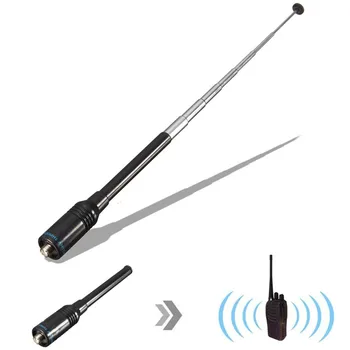 

New NA-773 SMA-F 2.15dB Dual Band Radio Antenna For Baofeng Two Way Radio Handheld