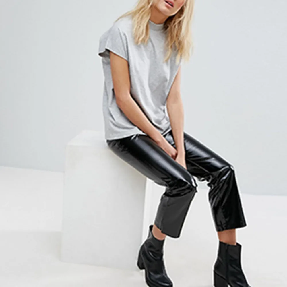 HDY Haoduoyi New Women Summer Simple Commuter Round Neck Loose Sports Casual T-shirt HDY Haoduoyi New Women Summer Simple Commuter Round Neck Loose Sports Casual T-shirt