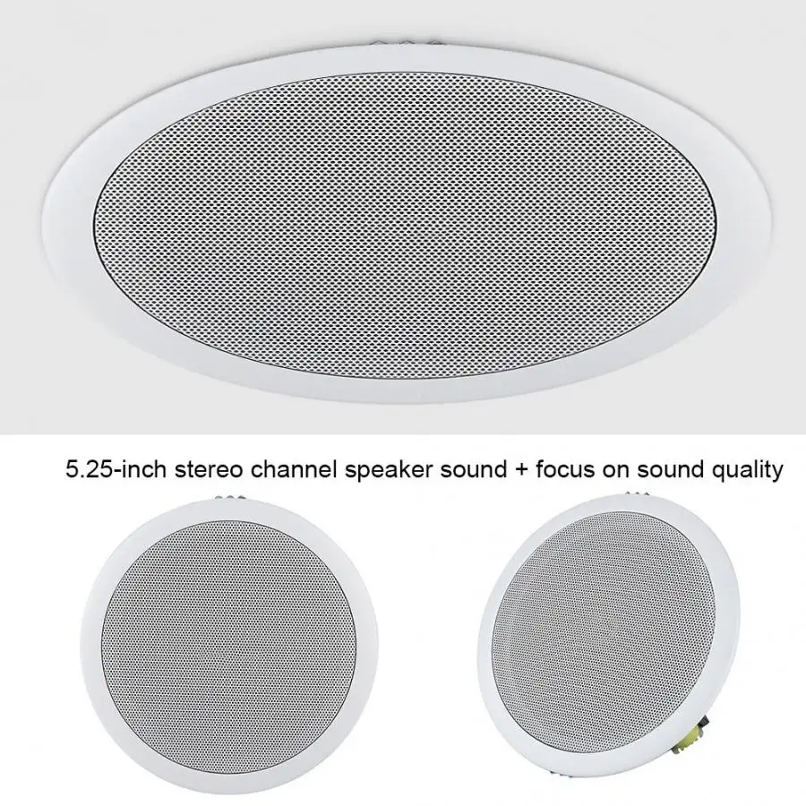 

Wall Speaker Waterproof Constant Pressure Speaker Public Broadcasting Ceiling Speaker bluetooth speaker Metal case material