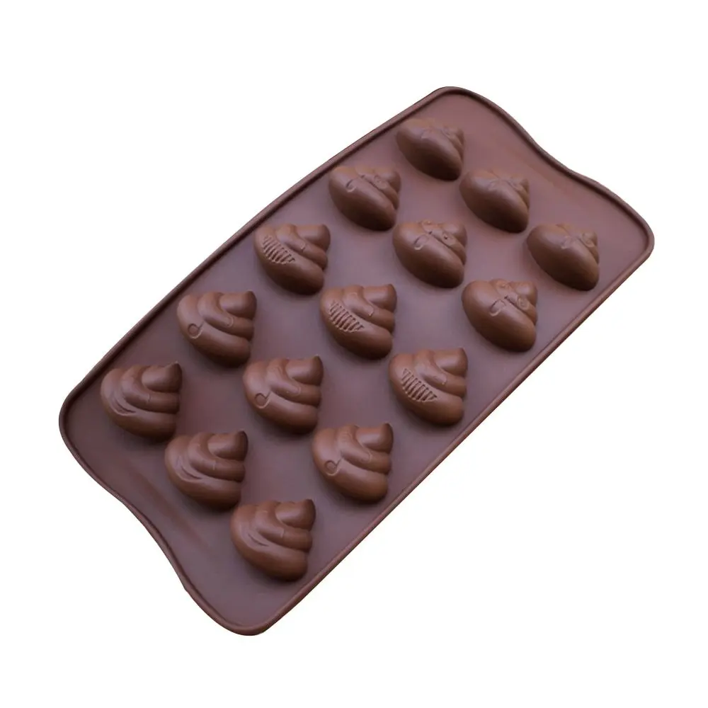

1Pcs 15-Mold Silicone Chocolate Jelly Candy Mold Ice Cube DIY Cake Cookie Biscuit Mould Kitchen Baking Tool