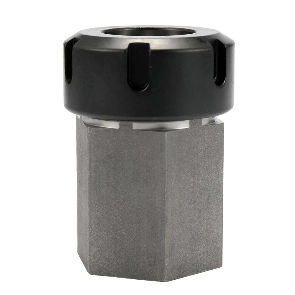 

Collet Block Power Tool Accessories Hard Steel Hex CNC Engraving Cutting Machine Lathe Tool Holder ER-32 Collet Block