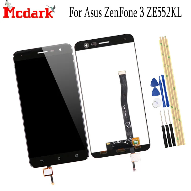 Mcdark 5.5 inch For Asus ZenFone 3 ZE552KL Phone Replacement Accessories LCD Display+Touch Screen for +Tools | Мобильные телефоны и