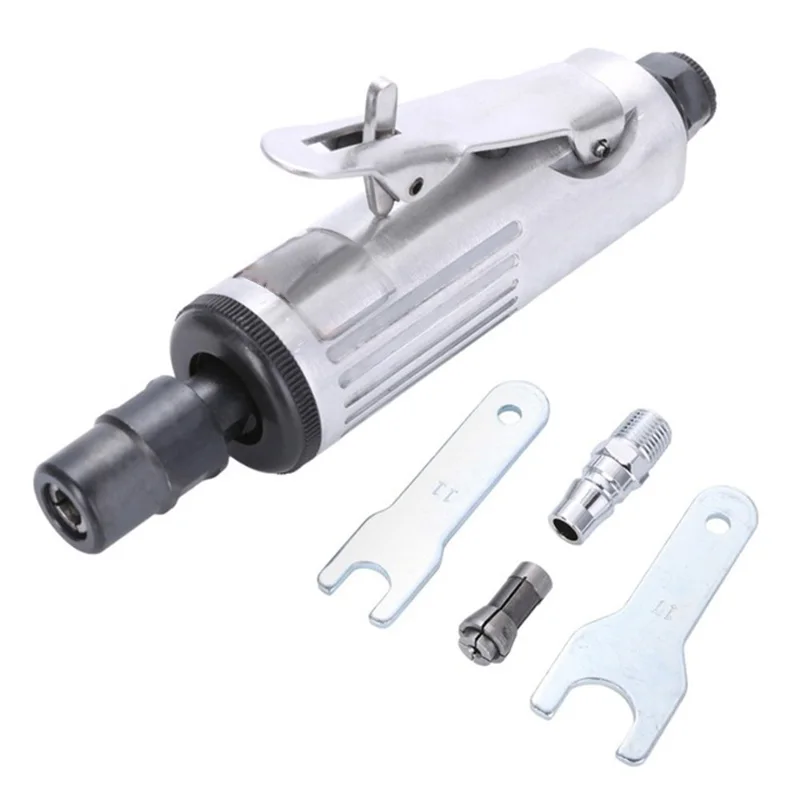 

1*Air Die Grinder+2*Wrench+1*Adapter Pneumatic Air Die Grinder Mill Engraving Grinding Portable Repair Tool