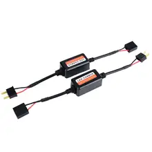 Светодиодный светильник 2 шт. Автомобильный светодиодный декодер фары Радио Аудио анти-помехи ошибка подавитель фильтр для H7 светодиодный