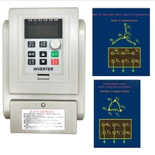 220 кВт/380 кВт в однофазный вход и в 3 фазы выход преобразователь частоты привод/инвертор частоты/VFD