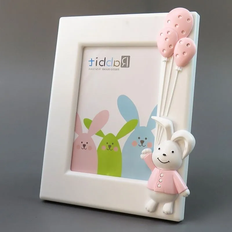 

Cute Photo Frame Home Desk Decoration Cartoon Wall Photoframe Rabbit