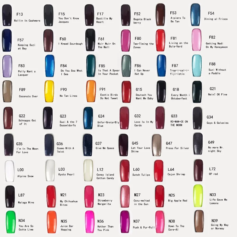 Online 273 Warna 15 Ml LED Uv Gel Nail Lacquer Varnish Semi Permanen Opies Gel Varnish, B Serise (Perlu Lampu Kering) 1q