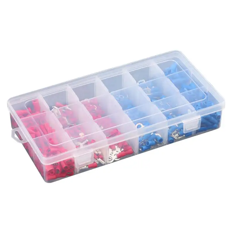 

360PCS Cable Lugs Replacement Parts Long Time Use Crimp Terminal Tool Crimp Terminal Connector for Daily Use Professional Use