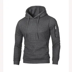 2019 Novo Inverno Xadrez Homens hip hop Hoodies zip manga Longa com capuz moletom com capuz homens 2019 Novo Inverno Xadrez Homens hip hop Hoodies zip manga Longa com capuz moletom com capuz homens