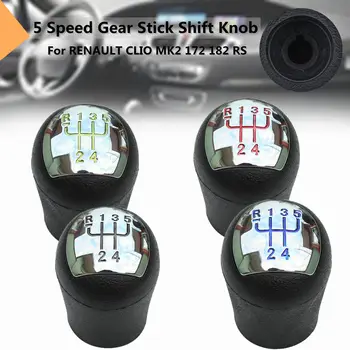 

5 Speed Car Gear Shift Knob Head Stick Shifter Knob For RENAULT/CLIO/MK2 172 182 RS