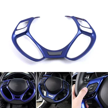 

For Toyota C-HR 2016 2017 2018 2019 Interior Steering Wheel Button Cover Trim Car Accessories Interior Frame Garnish