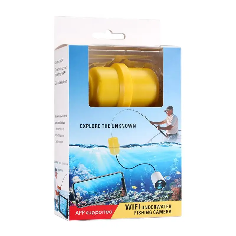 

Profession Fishing Finder Detector with Video Visual Underwater Camera HD Detector Anchor Night Vision 20 Meters Remote Control