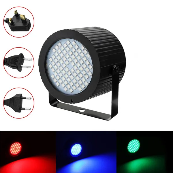 

AC90-240V RGB 20W 88LED Mini Auto/Sound Control Strobe Effect Stage Lighting DJ Disco Bar Party KTV US/UK/EU Plug