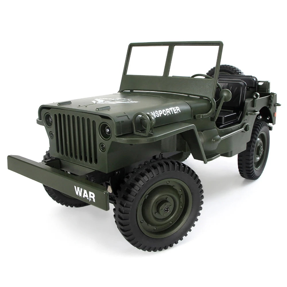 JJRC Q65 1:10 RC Автомобиль 2 4G 4WD кабриолет с дистанционным управлением Свет джип