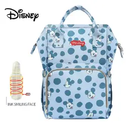 Disney бутылка Кормление изоляционные мешки USB Ткань Оксфорд подгузник коляска сумка рюкзак водостойкий Bolsa Maternidade пеленки мешок