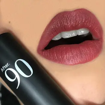 

Dark Red Lipstick Matte Nude Coral Matte Velvet Lip Balm