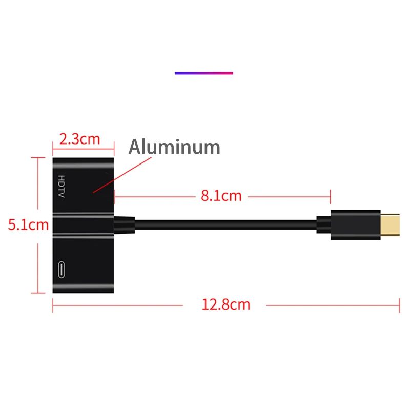 BFOLLOW type C к HDMI USB PD адаптер быстрой зарядки 4 к 60 Гц кабель для huawei mate 20 20X P20 Pro Honor 10 Xiaomi 6 iPad Pro