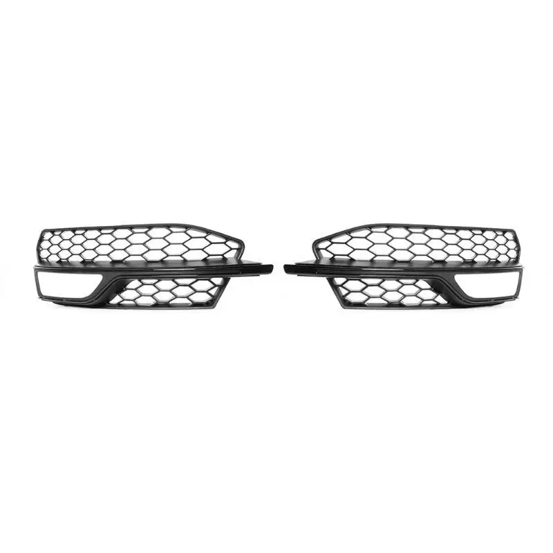 

Original Bumper Grill For Audi S3 8V S3 lower bumper fog light grills in black satin car accessories car styling