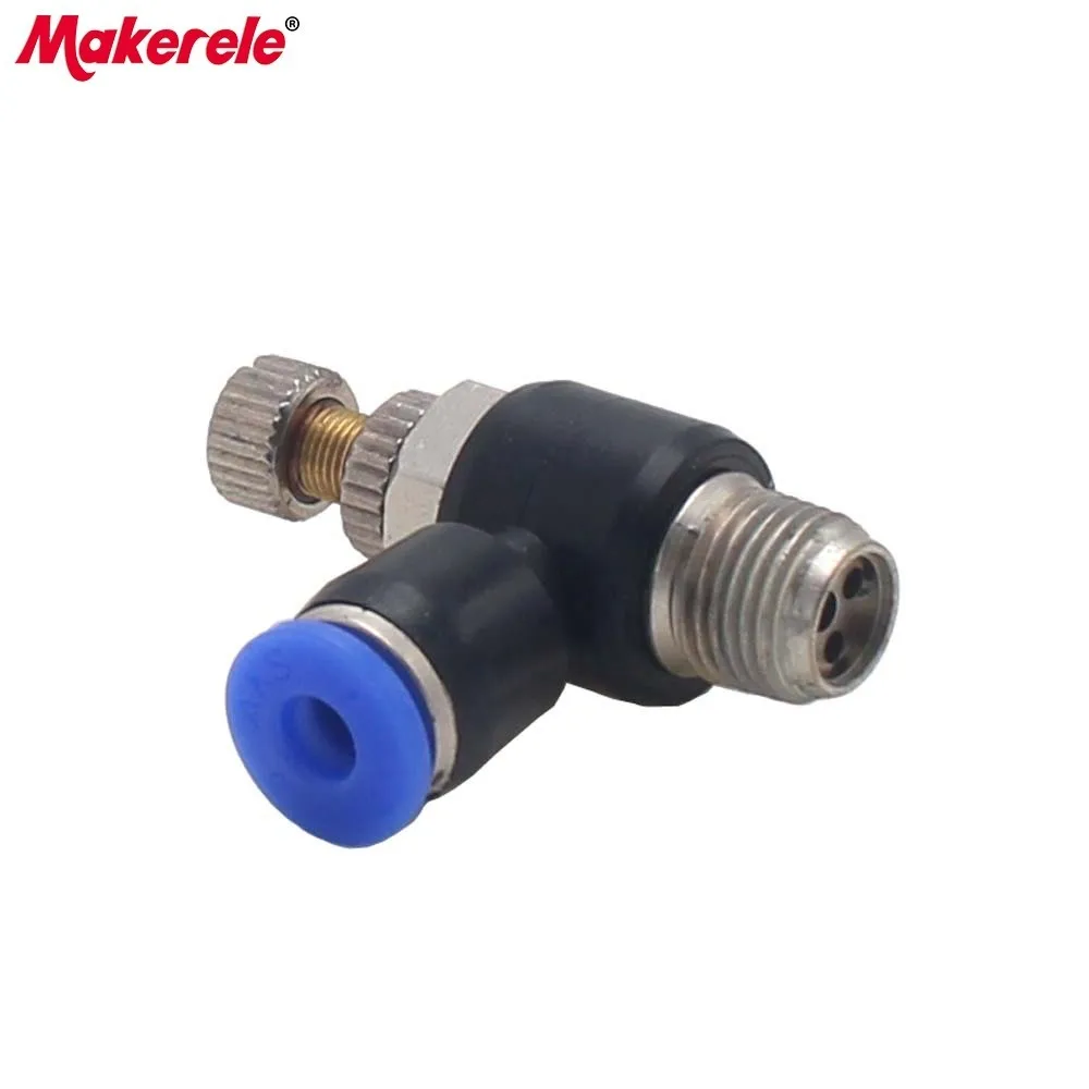 

SL4 series pneumatic joints Fast connection Air speed Regulating 1 pcs Package transportation Large quantity favorably