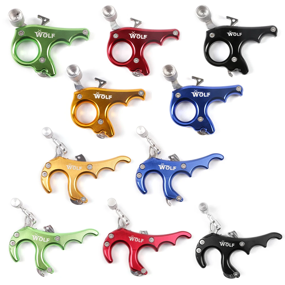 

Compound Bow Archery Release 3/4 Finger Caliper Bow Release Grip Hand Archery Aid Bow Shooting Tool Hunting Accessories