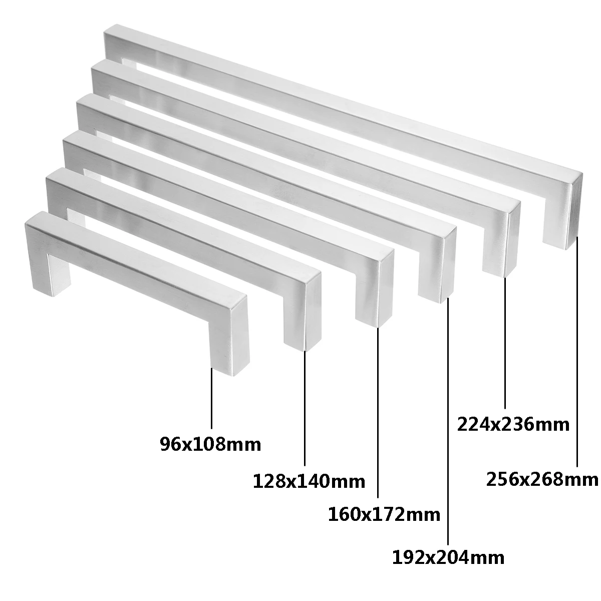 1 Pcs 12mm الفضة المطبخ مقابض للخزانة مقابض باب الفولاذ المقاوم للصدأ مربع خزانة درج دولاب التأثيرات خزانة حمام 6 الأحجام 1 Pcs 12mm الفضة المطبخ مقابض للخزانة مقابض باب الفولاذ المقاوم للصدأ مربع خزانة درج دولاب التأثيرات خزانة حمام 6 الأحجام