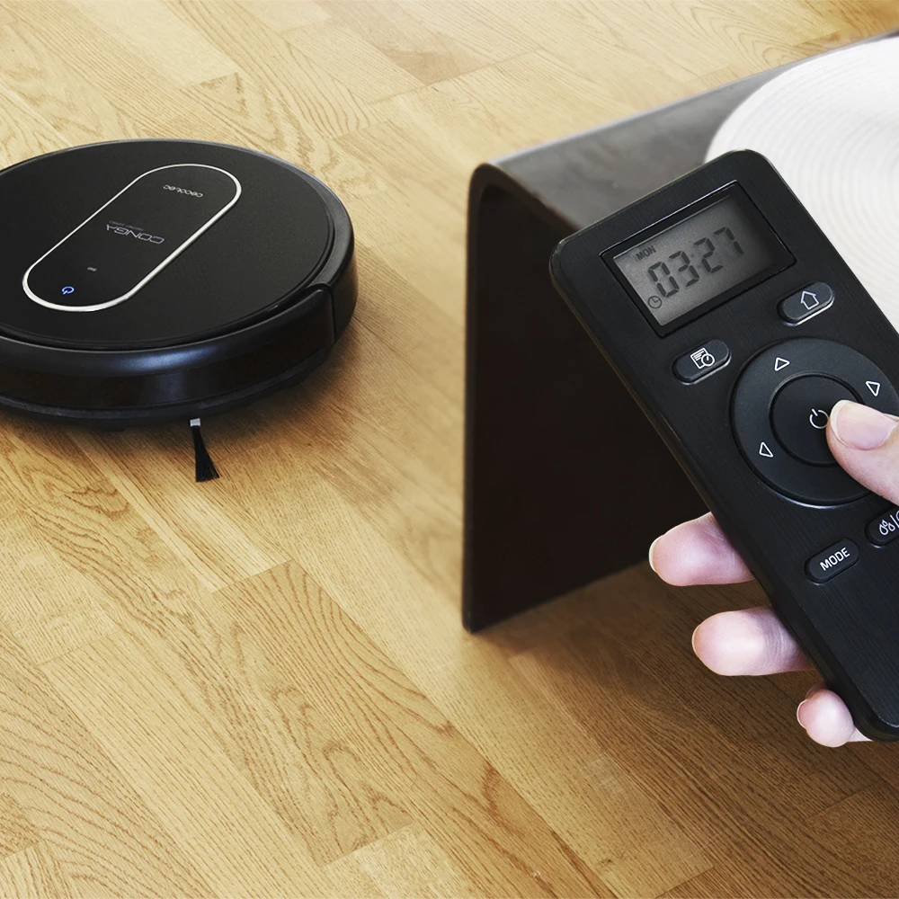 Cecotec Robot Vacuum Cleaner Conga Series 1290 Professional Electric Machine 4 in 1 Ideal for House Floor Cleaners Color Black Cecotec Robot Vacuum Cleaner Conga Series 1290 Professional Electric Machine 4 in 1 Ideal for House Floor Cleaners Color Black