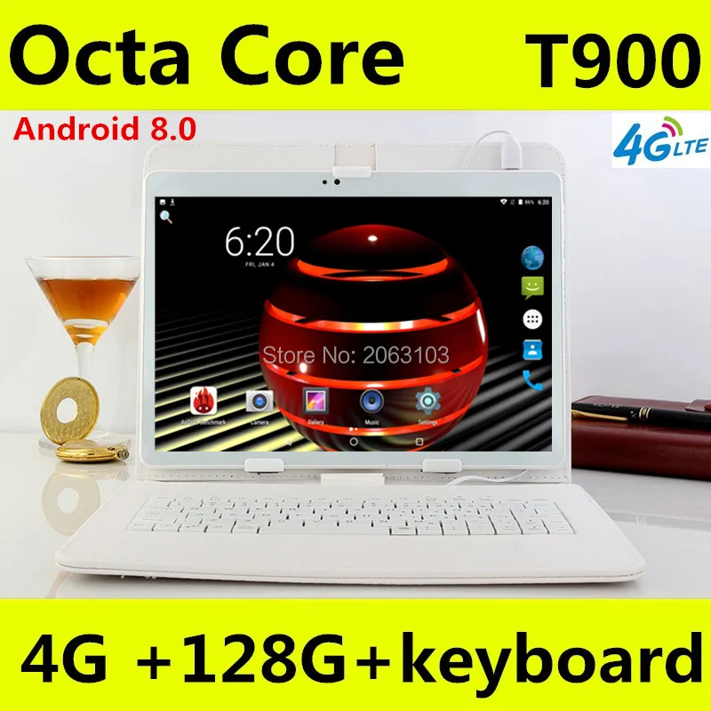 Android 8.0 GPS Tablet 10 inch Tablet Octa Core 3G 4G FDD LTE Phone Call 4GB RAM 128GB ROM Dual SIM 5.0MP Wifi Bluetooth + Gift Android 8.0 GPS Tablet 10 inch Tablet Octa Core 3G 4G FDD LTE Phone Call 4GB RAM 128GB ROM Dual SIM 5.0MP Wifi Bluetooth + Gift