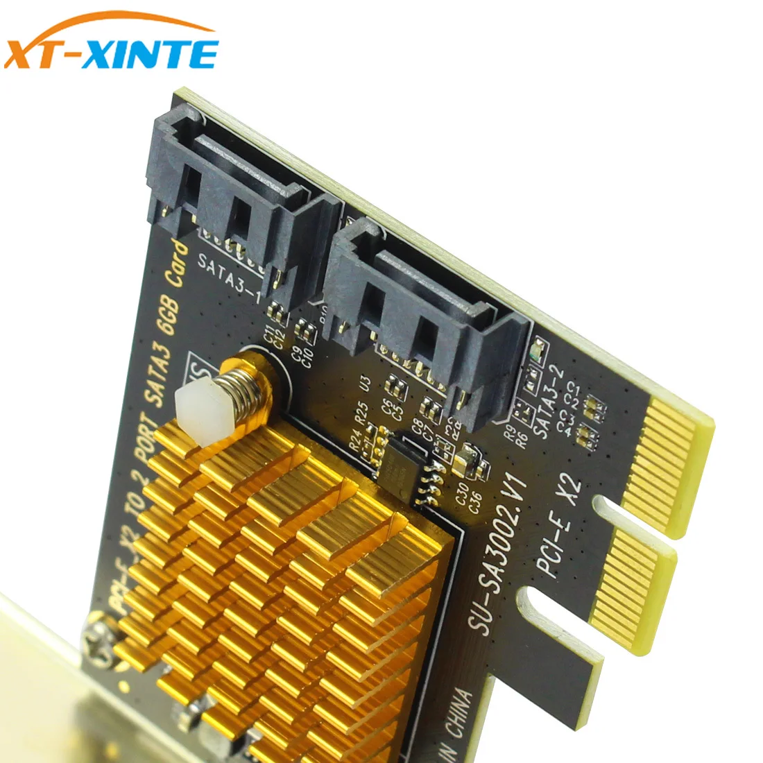 Адаптер расширения PCI E Express для SATA3.0 SATA 3 III 6 Гбит/с 2 порта контроллера с