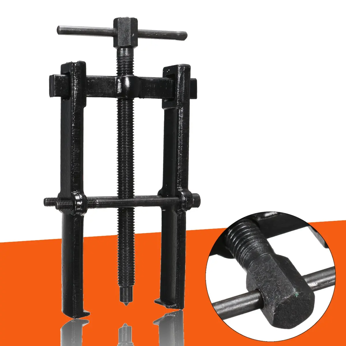 Plated Gear Puller Two Jaw Arm Bolt Gear Wheel Bearing Puller Forging Mechanical Repairing Car Auto Repair Tools