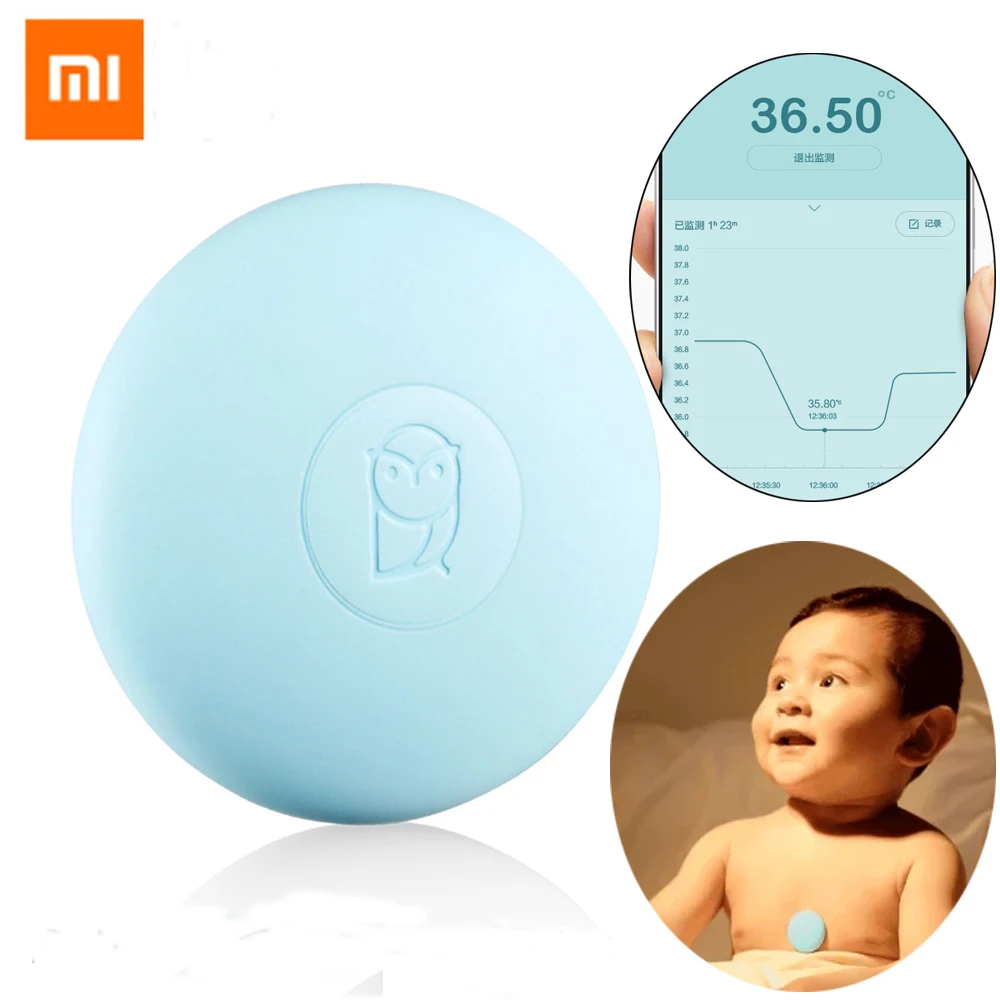 

Xiaomi Miaomiaoce Digital Baby Smart Thermometer Clinical Thermometer Accrate Measurement Constant Monitor High-Temprature Alarm