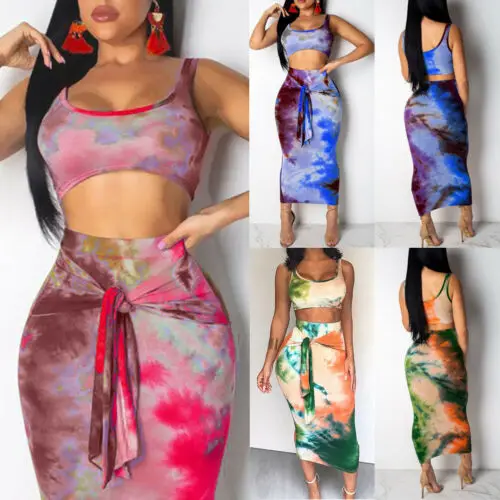 crop top and skirt for party