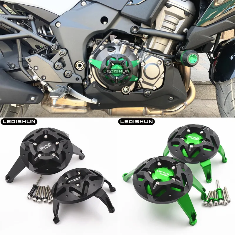 Аксессуары для мотоциклов kawasaki VERSYS1000 versys 1000 защита от двигателя защитная крышка