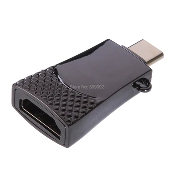 

Mini Portable USB-C 3.1 Type C to HDMI 4K Adapter Converter with Keychain Ring for Samsung Galaxy S9/S8 Type C Phone