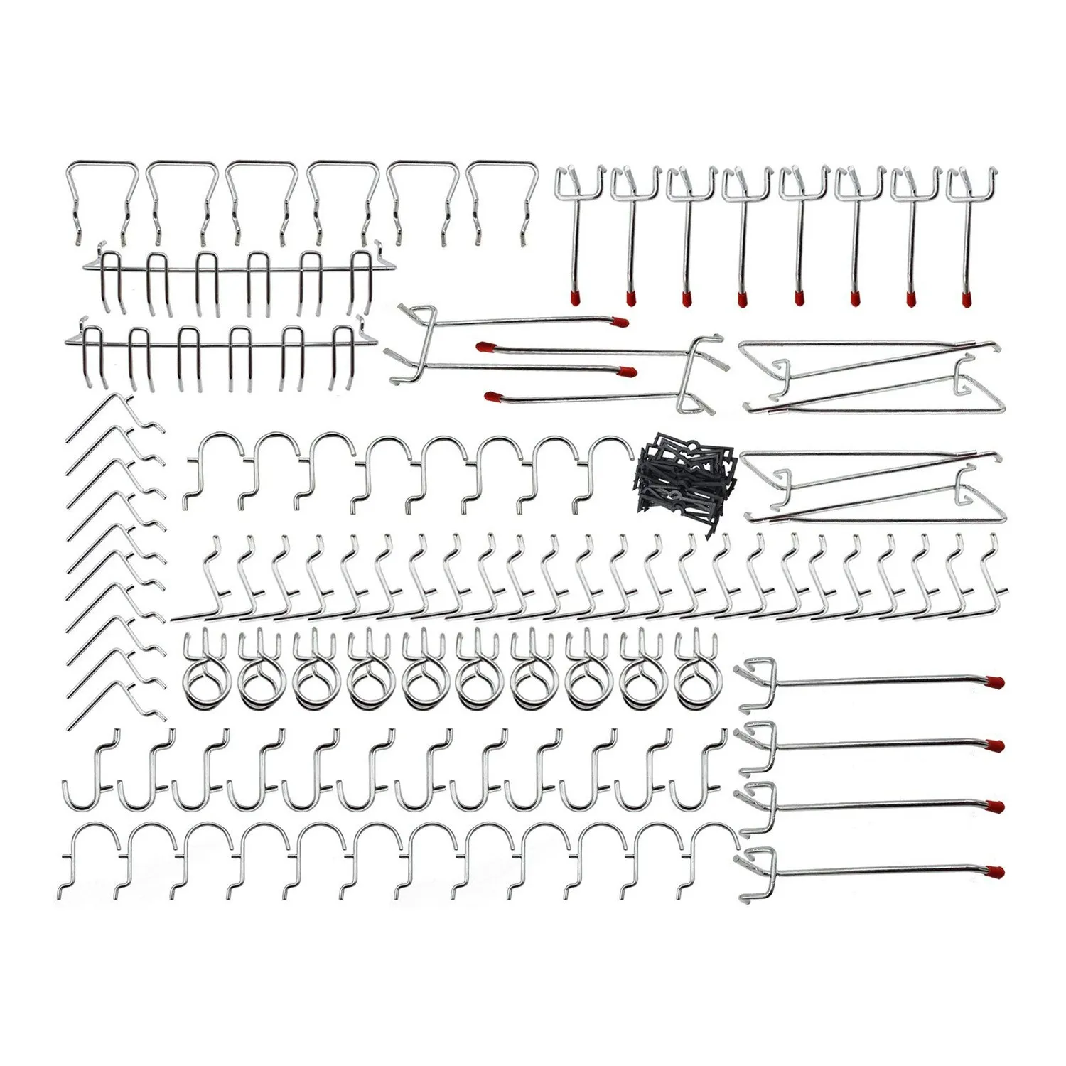 

Hot Sale Pegboard Hooks Assortment - 102Pcs Peg Hook Organization