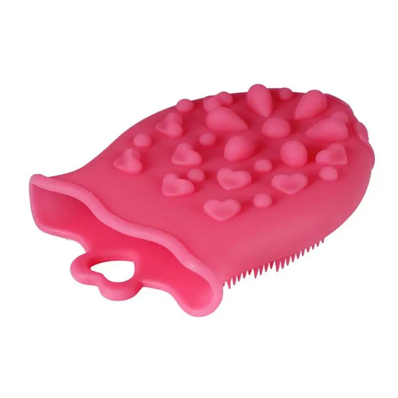 Shampoo Brush Baby Bath Shower Soft Silicone Hair Comb Massage Brushes Head Scalp Massager Baby Bath For 0-6Y Baby Care Harmless