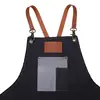 Salon Hair Cutting Apron Professional Barber Denim Apron Hairdresser Hair Cutting Protection Tool Hairdresser Styling Cloth Tool 6